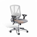 **Ergonomische bureaustoel met mesh rugleuning en verstelbare armleuningen**